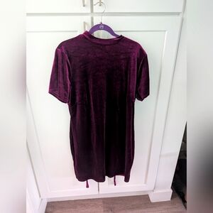 3X Plush Velvet Backless Dress - Forever 21 Plus